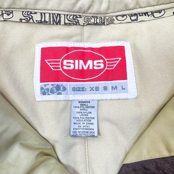 SIMS Women's Brown Insulated Cargo Snow Pants - Size Small - Picture 7 of 7